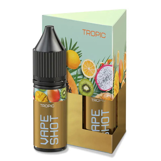 Набор солевой жидкости Vape Shot Tropic (Коктейль) 15 мл 25 мг