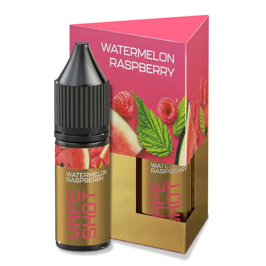 Набор солевой жидкости Vape Shot Watermelon Raspberry (Арбуз малина) 15 мл 25 мг