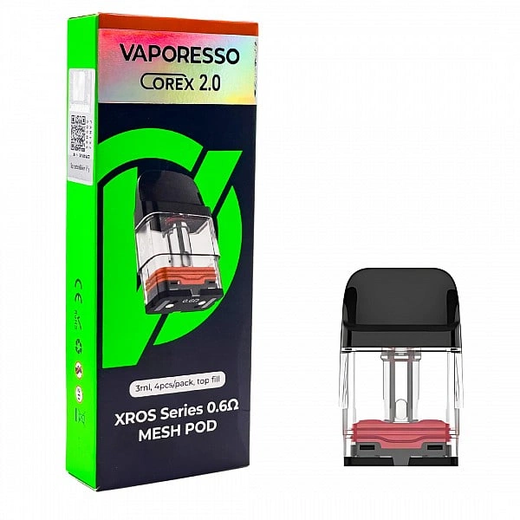 Картридж VAPORESSO XROS Series (Corex 2.0) 0.6 Ом, 3 мл