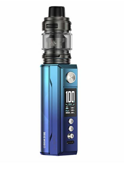 Pod-система VooPoo Drag M100S Cyan Blue (Блакитний)