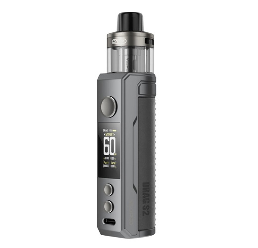 Pod Mod VooPoo Drag X2 80W Grey Metal (Металлический)