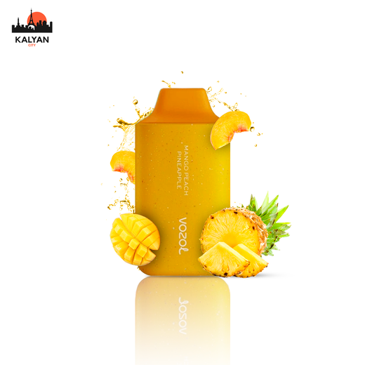 Одноразка Vozol 6000 Mango peach pineapple (Манго Персик Ананас)