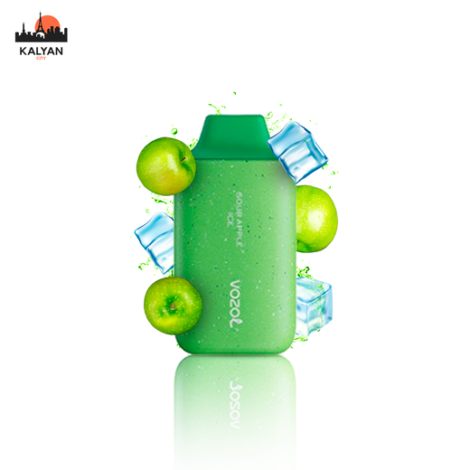 Одноразка Vozol 6000 Sour apple ice (Кисле яблуко Лід)