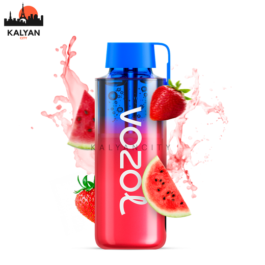 Одноразка VOZOL NEON 10000 Strawberry Watermelon (Полуниця Кавун)