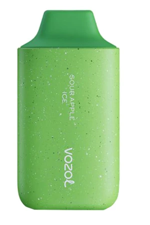 Одноразка Vozol Star 7000 Sour Apple Ice (Лед кислое яблоко)