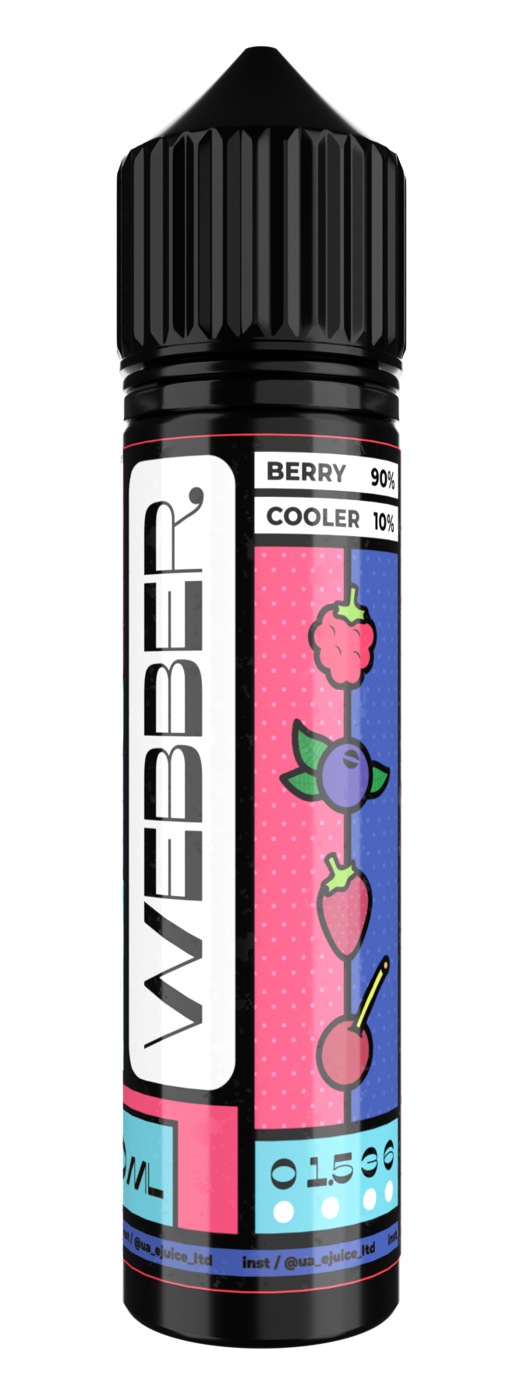 Рідина Webber 60мл Berry Cooler (Ягідний мікс)