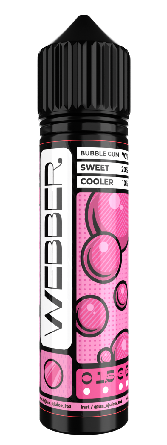 Жидкость Webber Органика Bubble Gum (Жвачка) 60мл