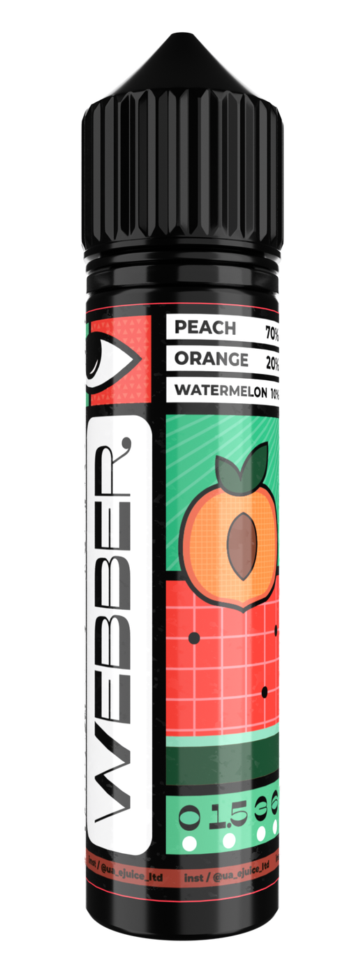 Набор Webber Органика Orange Peach (Апельсин Персик) 120мл 3мг