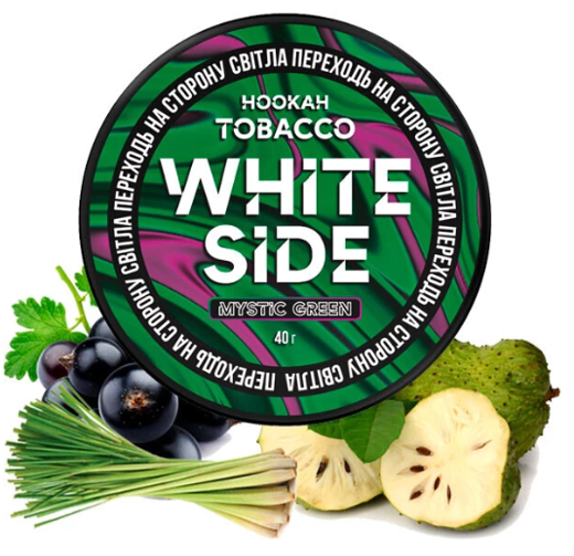 Тютюн White Side 40г Mystic green (Містична зелень)