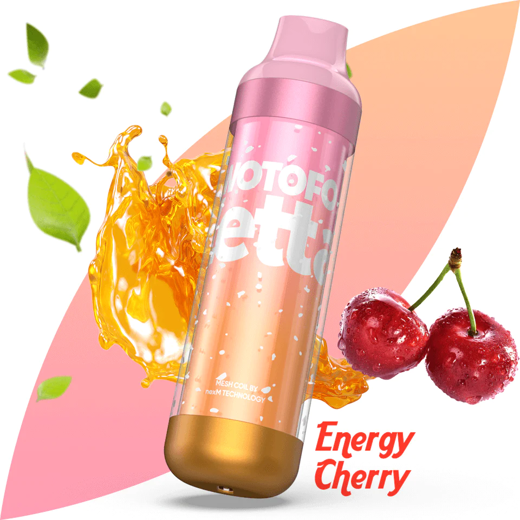 Одноразка Wotofo Zetta 6500 RGB Energy Cherry (Енергетик Вишня)