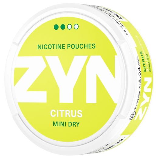 ZYN Mini Citrus Dry 3mg (Апельсин Лимон)