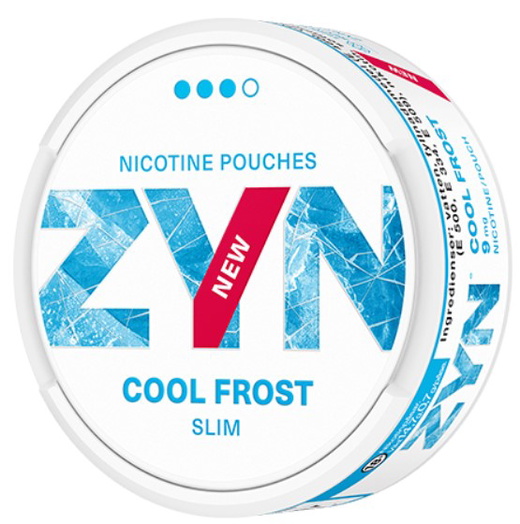 ZYN Slim Cool Frost Strong 9mg (Мята с холодком)