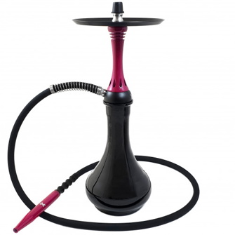 Кальян Alpha Hookah Model X Pink з колбою Drop 6120-2