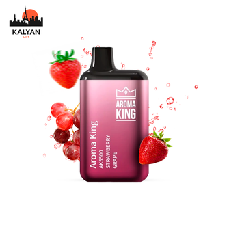 Одноразовый Pod Aroma King 5500 Strawberry Grape (Клубника Виноград) 5%