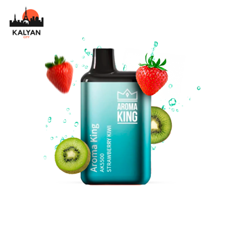 Одноразовий Pod Aroma King 5500 Strawberry Kiwi (Полуниця Ківі) 5%