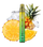 Одноразка Aroma King Cosmic Max 999 Pineapple Ice (Ананас Лед)
