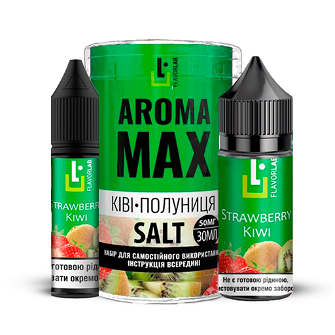 Набор Aroma MAX без никотина Kiwi Strawberry (Киви Клубника) 30мл