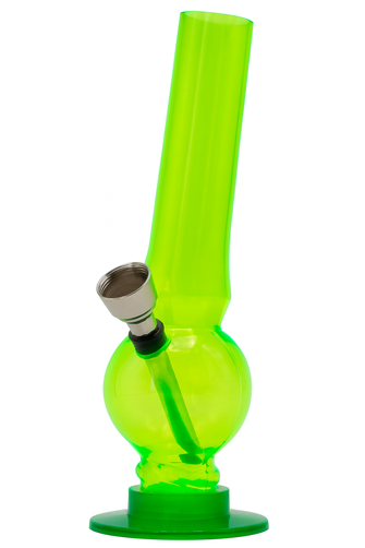 Бонг акриловый Amsterdam Acrylic Skull Green (Зеленый)