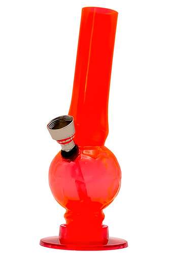 Бонг акриловый Amsterdam Acrylic Skull Red (Красный)