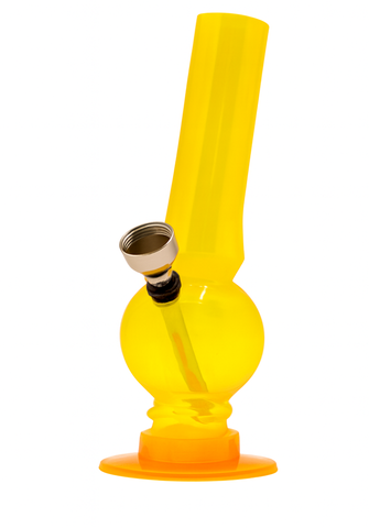 Бонг акриловый Amsterdam Acrylic Skull Yellow (Желтый)