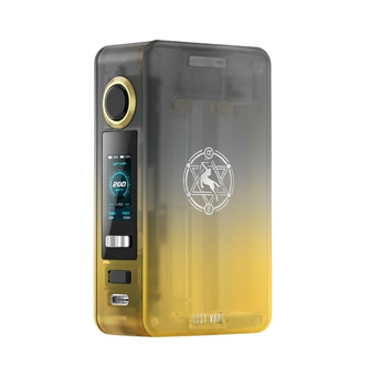 BOX mod Lost Vape Centaurus N200 Desert Dusk (Желто-черный)