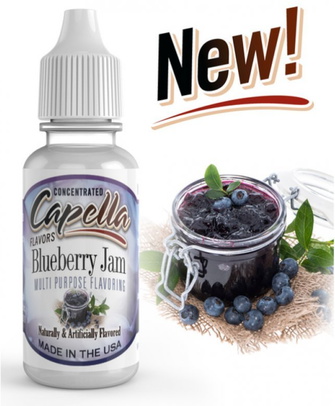 Ароматизатор Capella 10мл Blueberry Jam (Чорничний джем)