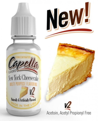 Ароматизатор Capella 10мл New York Cheesecake (Чизкейк)