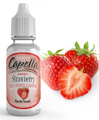 Ароматизатор Capella 10мл Sweet Strawberry (Солодка полуниця)