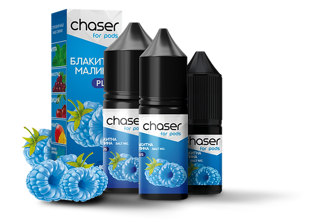 Рідина Chaser 15 мл 30 мг зі смаком Блакитної Малини (Blue Raspberry)