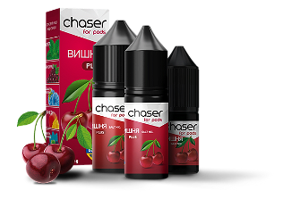 Рідина Chaser 10 мл 30 мг зі смаком Вишні Лід (Cherry Ice)