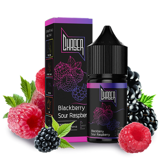 Рідина Chaser Black Salt 30 мл 30 мг зі смаком Чорної Смородини і Кислої Малини (BlackBerry Sour Raspberry)