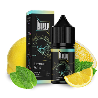 Рідина Chaser Black Salt 15 мл 50 мг зі смаком Лимона і М'яти (Lemon Mint)