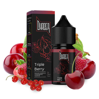 Рідина Chaser Black Salt 30 мл 30 мг зі смаком Потрійної Ягоди (Triple Berry)