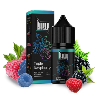 Рідина Chaser Black Salt 30 мл 30 мг зі смаком Потрійної Малини (Triple Raspberry)