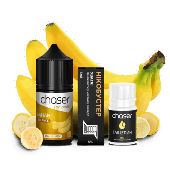 Набор Chaser For Pods Banana (Банан) 30мл