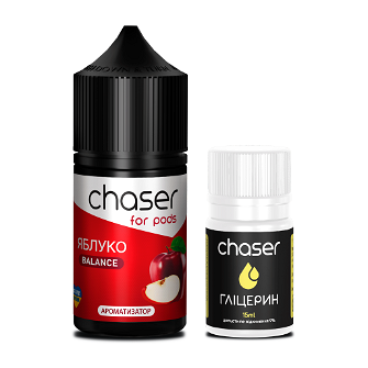Набір Chaser For Pods без нікотину Apple (Яблуко) 30мл
