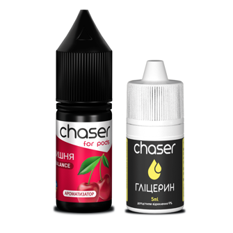 Набір Chaser For Pods без нікотину Cherry (Вишня) 10мл