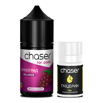 Набор Chaser For Pods без никотина Grapes (Виноград) 30мл