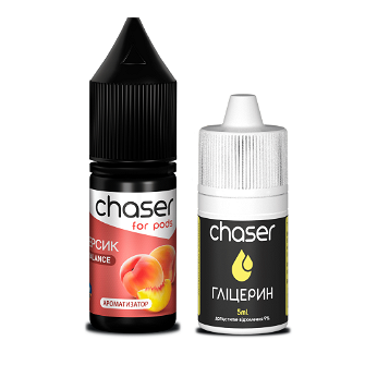 Набір Chaser For Pods без нікотину Peach (Персик) 10мл