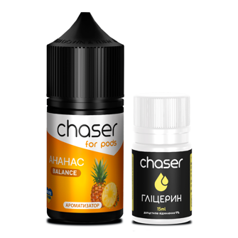 Набор Chaser For Pods без никотина Pineapple (Ананас) 30мл