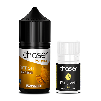 Набір Chaser For Pods без нікотину Tobacco (Тютюн) 30мл