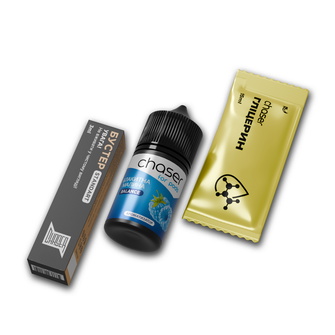 Набор Chaser For Pods Blue Raspberry (Голубая малина) 30 мл 65 мг