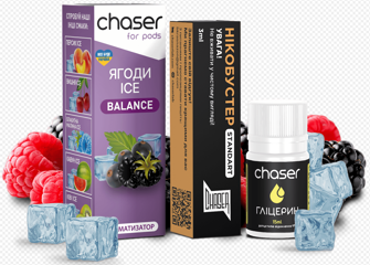 Набор Chaser For Pods Ice 10 мл Berry (Ягоды)