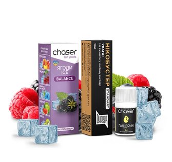 Набор Chaser For Pods Ice 30 мл 50 мг Berry (Ягоды)
