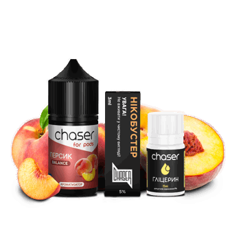 Набор Chaser For Pods Peach (Персик) 30мл