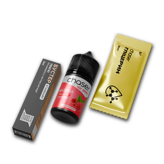 Набір Chaser For Pods Raspberry (Малина) 30 мл 65 мг