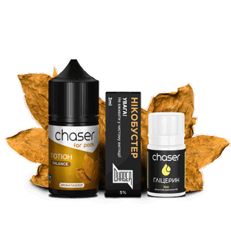 Набір Chaser For Pods Tobacco (Тютюн) 30мл