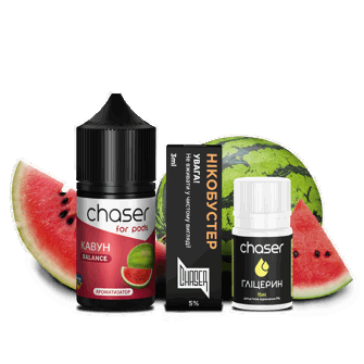 Набор Chaser For Pods Watermelon (Арбуз) 30мл