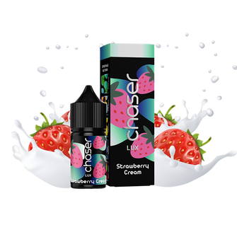 Рідина Chaser Lux 30 мл 30 мг зі смаком Кремової Полуниці (Strawberry Cream)