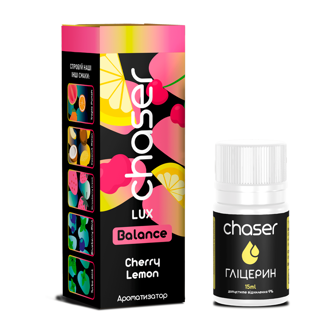 Набір Chaser Lux без нікотину Cherry Lemon (Вишня Лимон) 30мл